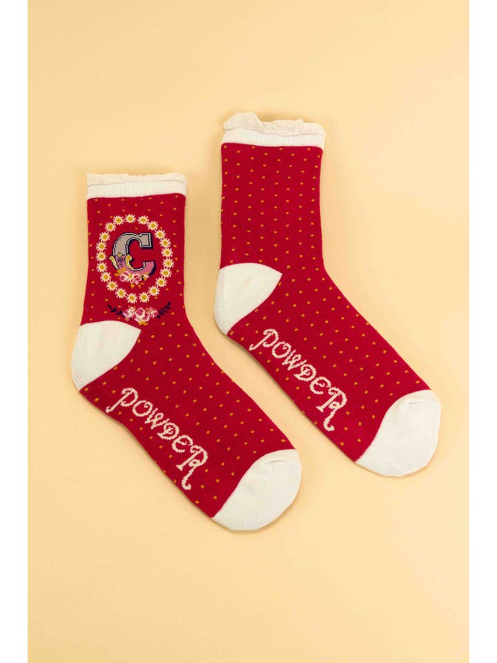 Powder Design - Europe - Wholesale Socks - Women's - Letter Ankle Socks32