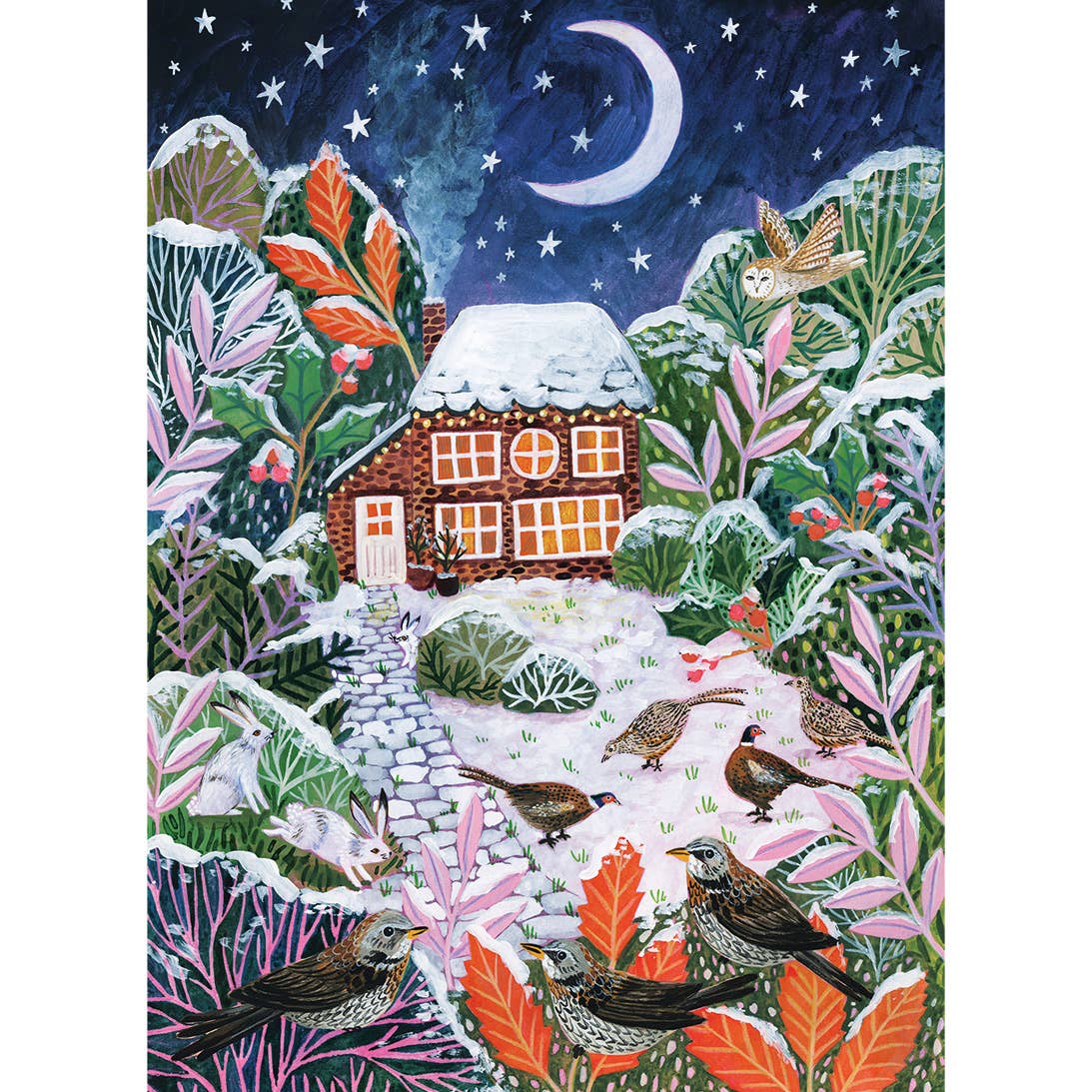 Gibsons Games Ltd – wholesale Puzzle – Adult – Frosty Fauna 3 x 500 Piece Jigsaw Puzzles2
