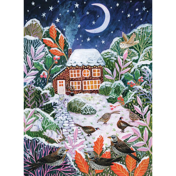 Gibsons Games Ltd – wholesale Puzzle – Adult – Frosty Fauna 3 x 500 Piece Jigsaw Puzzles2