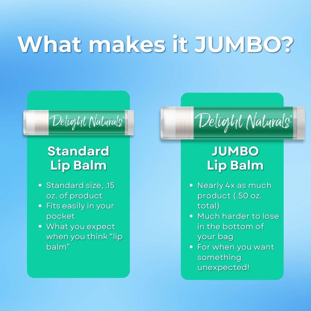 Delight Naturals - Wholesale Lip Balm - Jumbo Boba Tea Lip Balm4