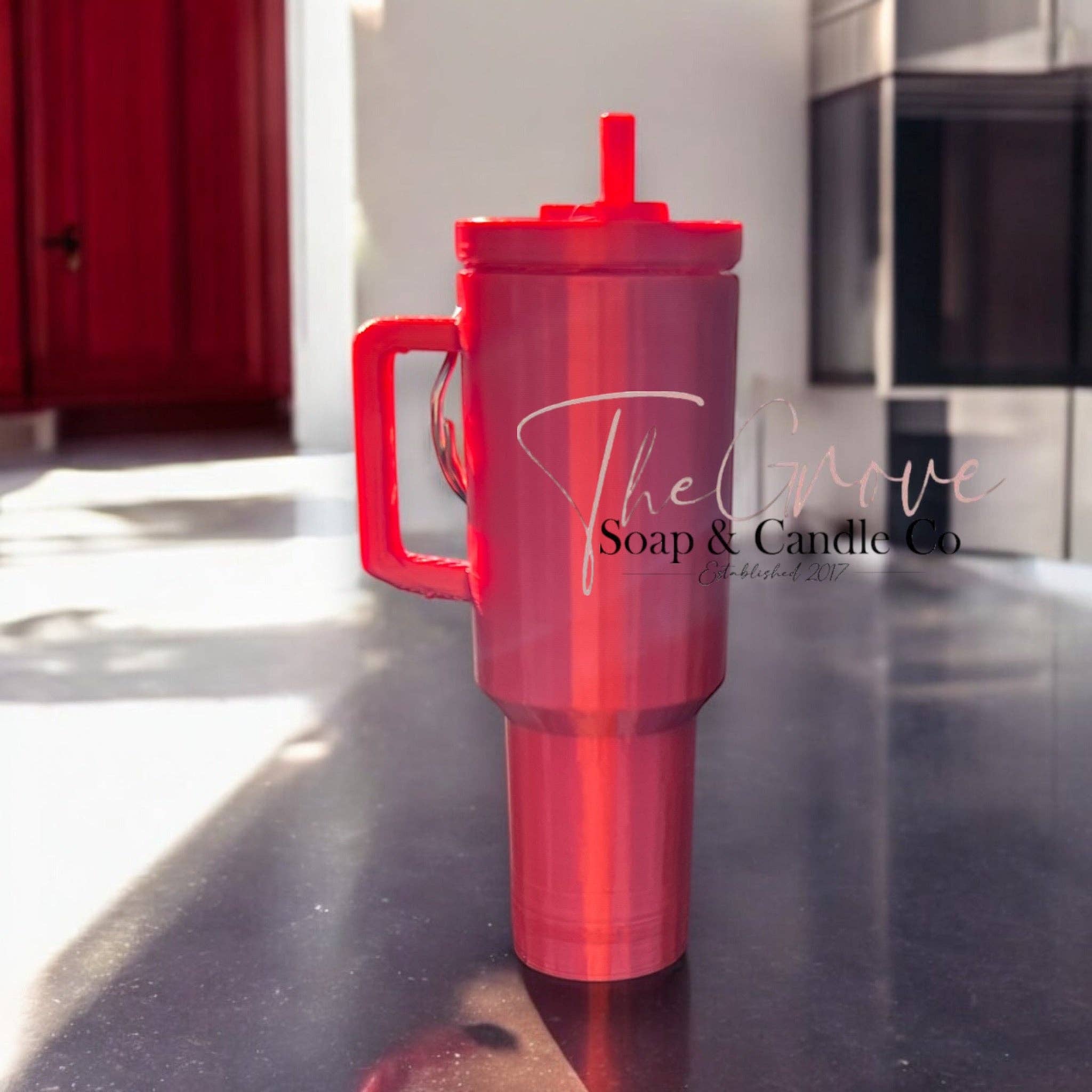 The Grove Soap & Candle Co - Wholesale Lip Balm Case/Holder - Mini tumbler lip balm holder keychain10