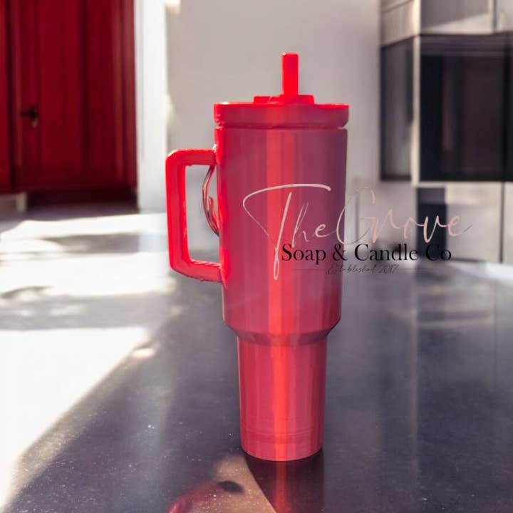 The Grove Soap & Candle Co - Wholesale Lip Balm Case/Holder - Mini tumbler lip balm holder keychain10