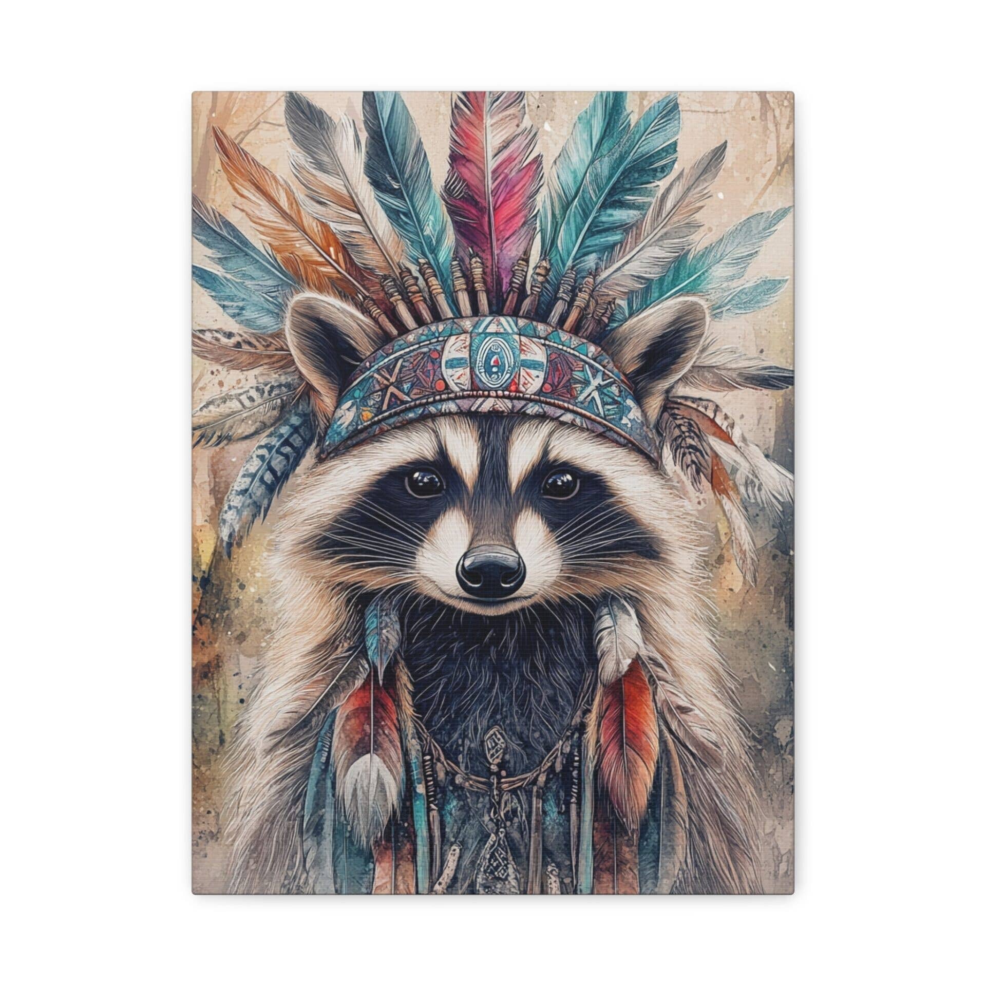 Coin Tableau – Engroshandel Kunsttryk – Diagram over indisk vaskebjørnhovedbeklædning4