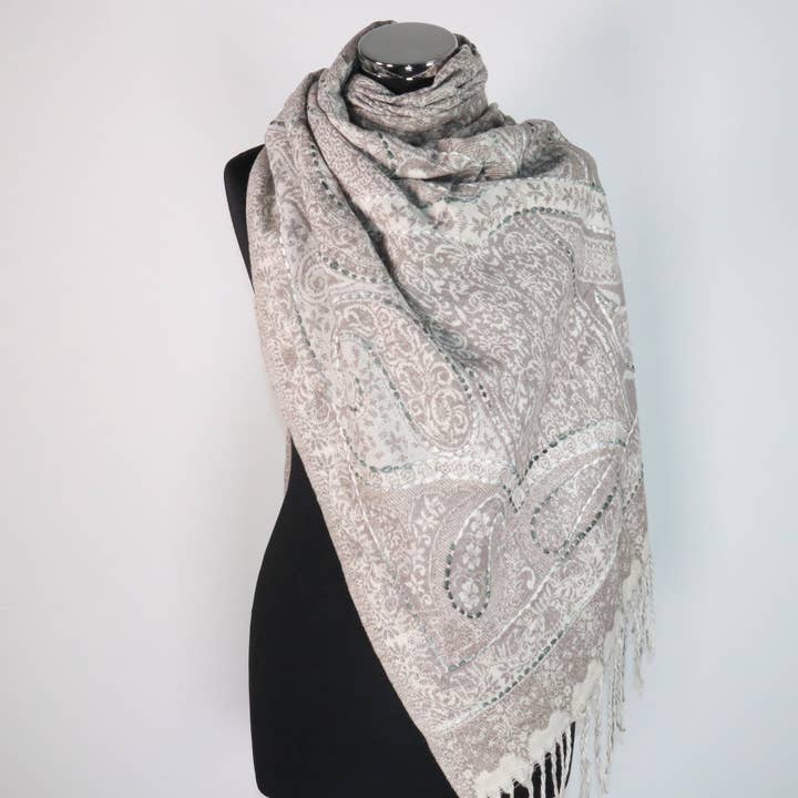 Jennifer Kogt Uld Tørklæde Wrap for engroshandel hos Tivello