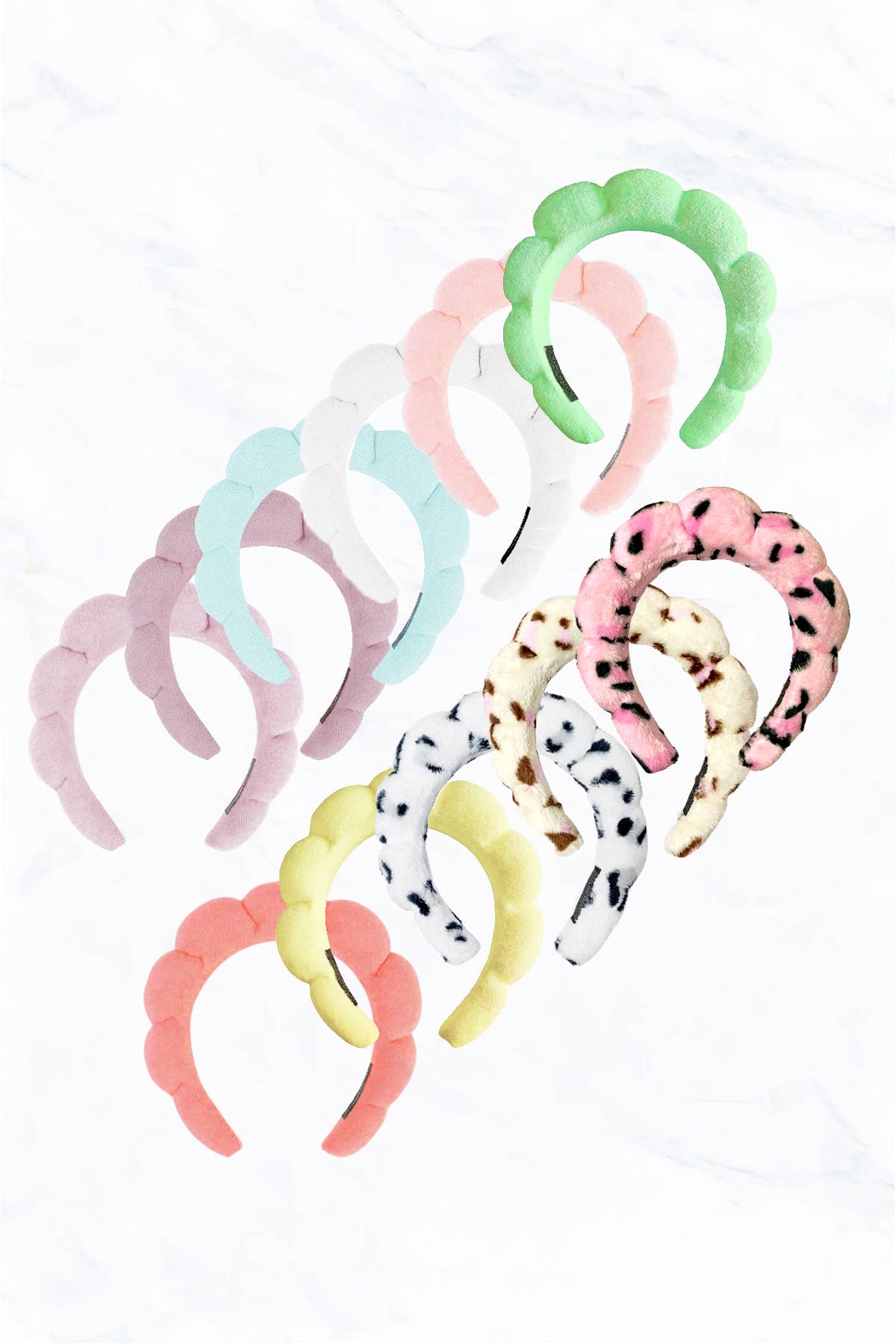 Suzie Q USA - Wholesale Spa Headband - Cloud Sponge Spa Headband11