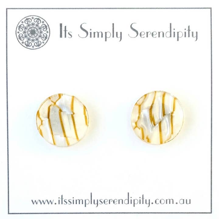 Statement Studs • Caramel Tunnel for wholesale by Its Simply Serendipity
