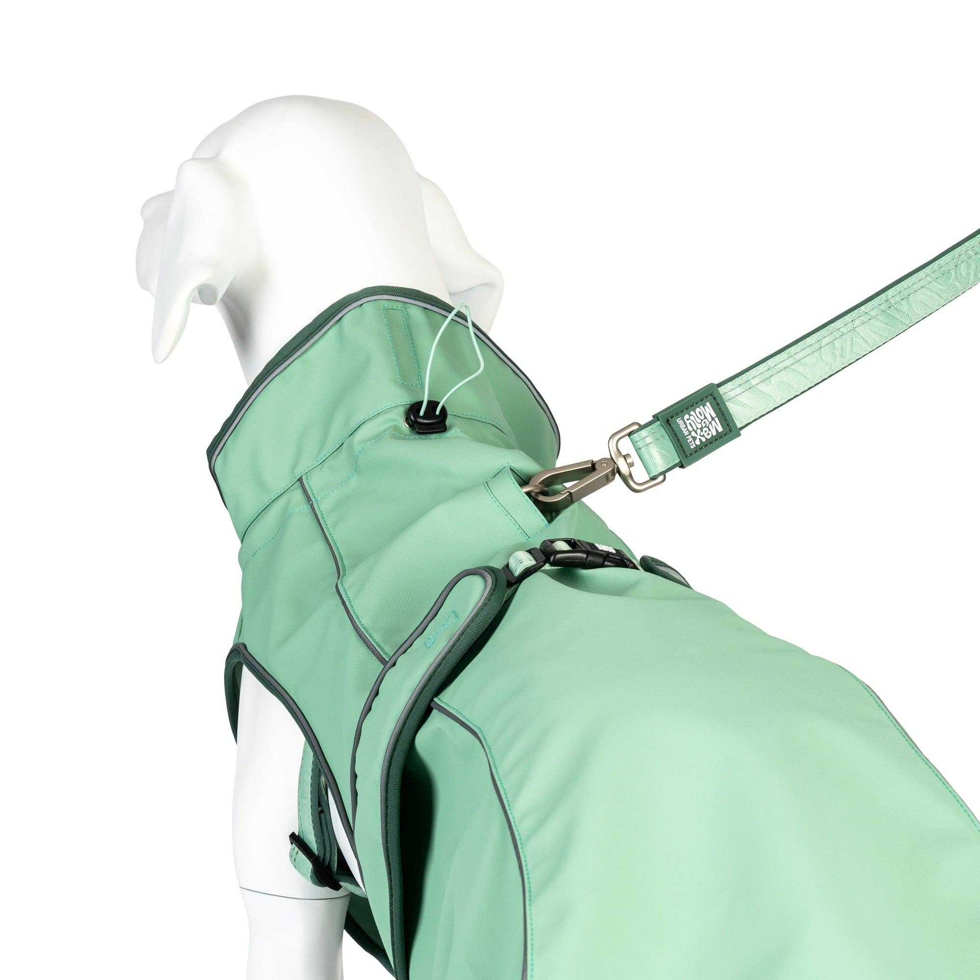 Max & Molly - Wholesale Pet Raincoat - Dog - Raincoat For Dogs - Matrix 2.0 Jade2