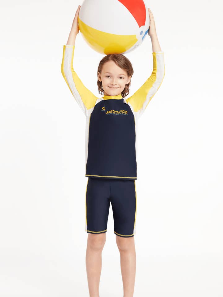 Sunseeker Sports Navy Long Sleeves Rash Guard for wholesale by Sunseeker