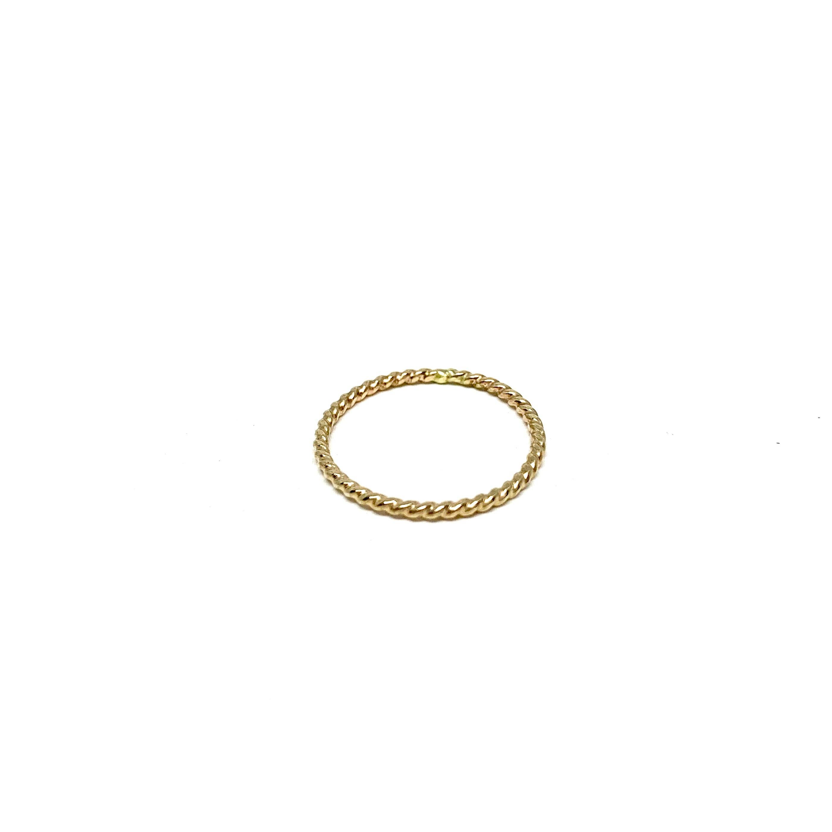 Jennifer Cervelli Jewelry - Wholesale Band/Stacked Ring - Rustic Twist Stacking Rings3