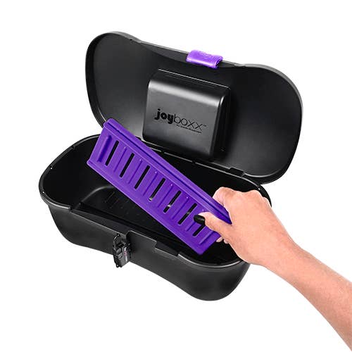 Passionate Playground - Venta al por mayor Juguetes eróticos - Joyboxx® + Playtray® = Sistema de Limpieza y Almacenamiento de Juguetes para Adultos