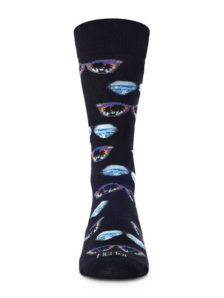 Infinity Classics International Inc. - Wholesale Socks - Men's - MeMoi Sunglasses Bamboo Blend Men's Crew Socks
