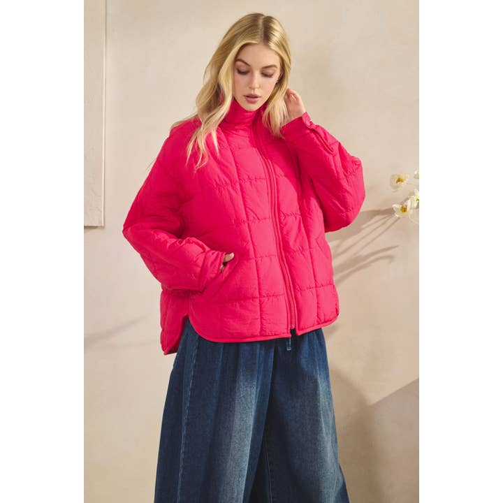 Veveret – wholesale Jacket – Women's – Zip Up Packable Puffer Jacket19