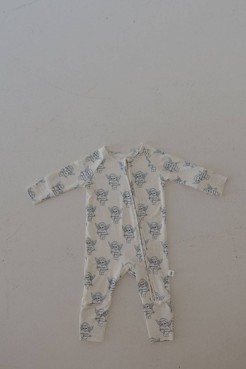Forever French Baby - Wholesale Sleepsuit - Baby - Bamboo Zip Pajamas | ff Los Angeles5