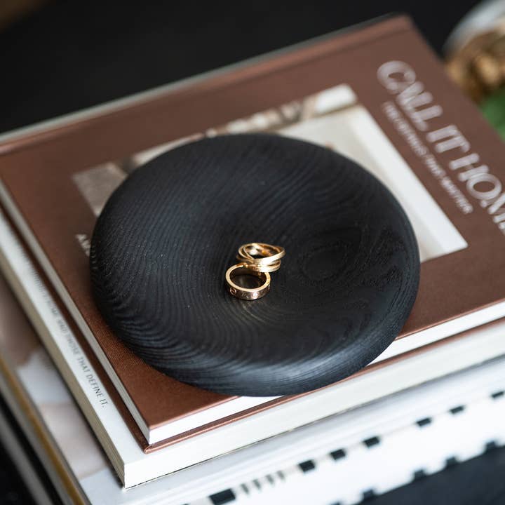 Creating Comfort Lab - Wholesale Jewelry Dish - Hand Carved Wooden Jewelry Tray