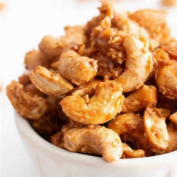 Nut Snack Pack 1/3# Old Fashioned Coconut 🥥 Cashews w/Flair for wholesale by O'Shea's Candies Sweet Shop