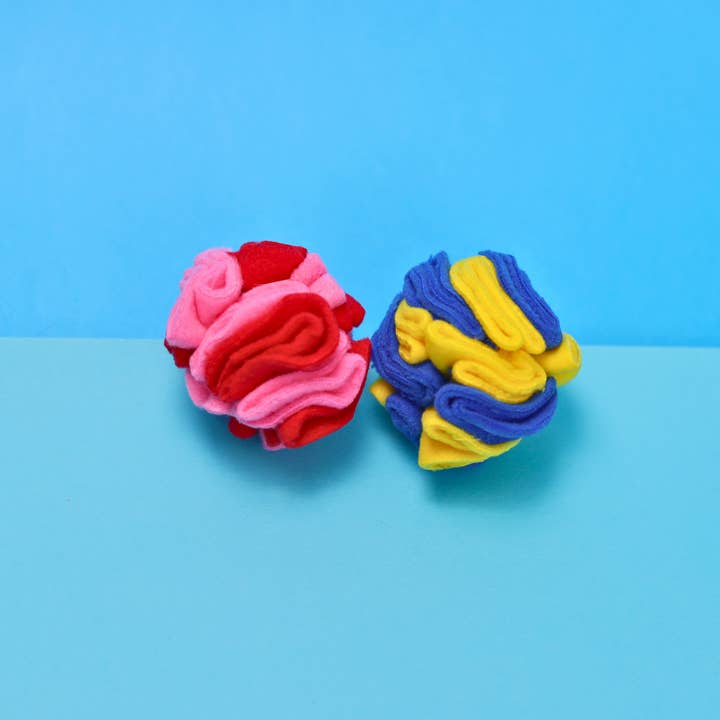 Hide & Seek Felt Balls for wholesale by Meow Avenue