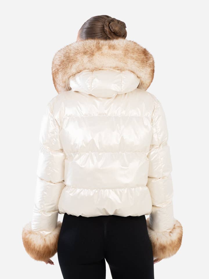 Cuir Dimitri - Wholesale Puffer Jacket - Women's - Celya Down Puffer2