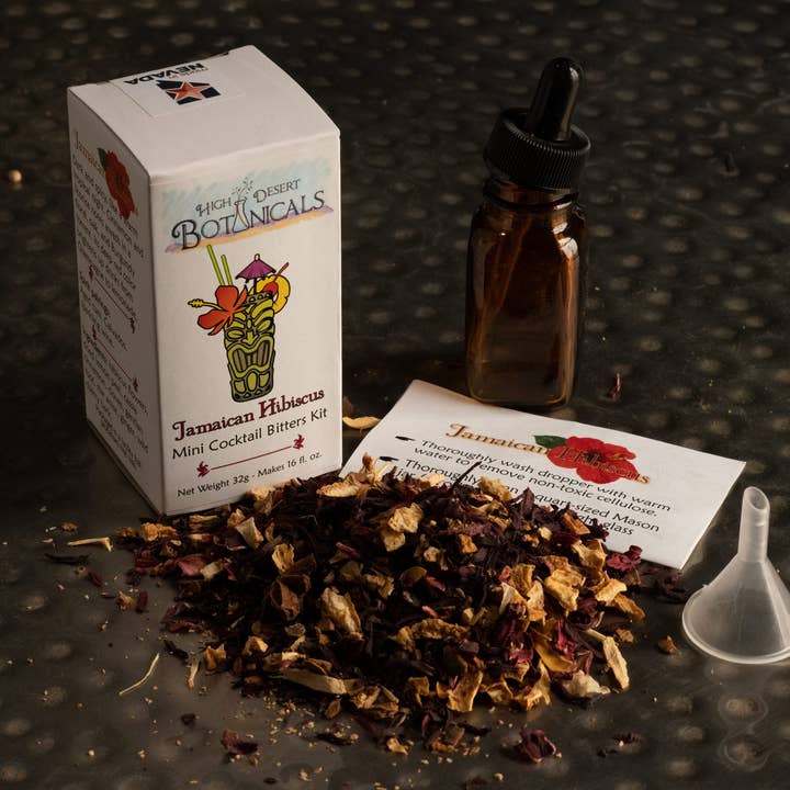 High Desert Botanicals - Wholesale DIY Drink Kit - Jamaican Hibiscus - Bitters Kit1