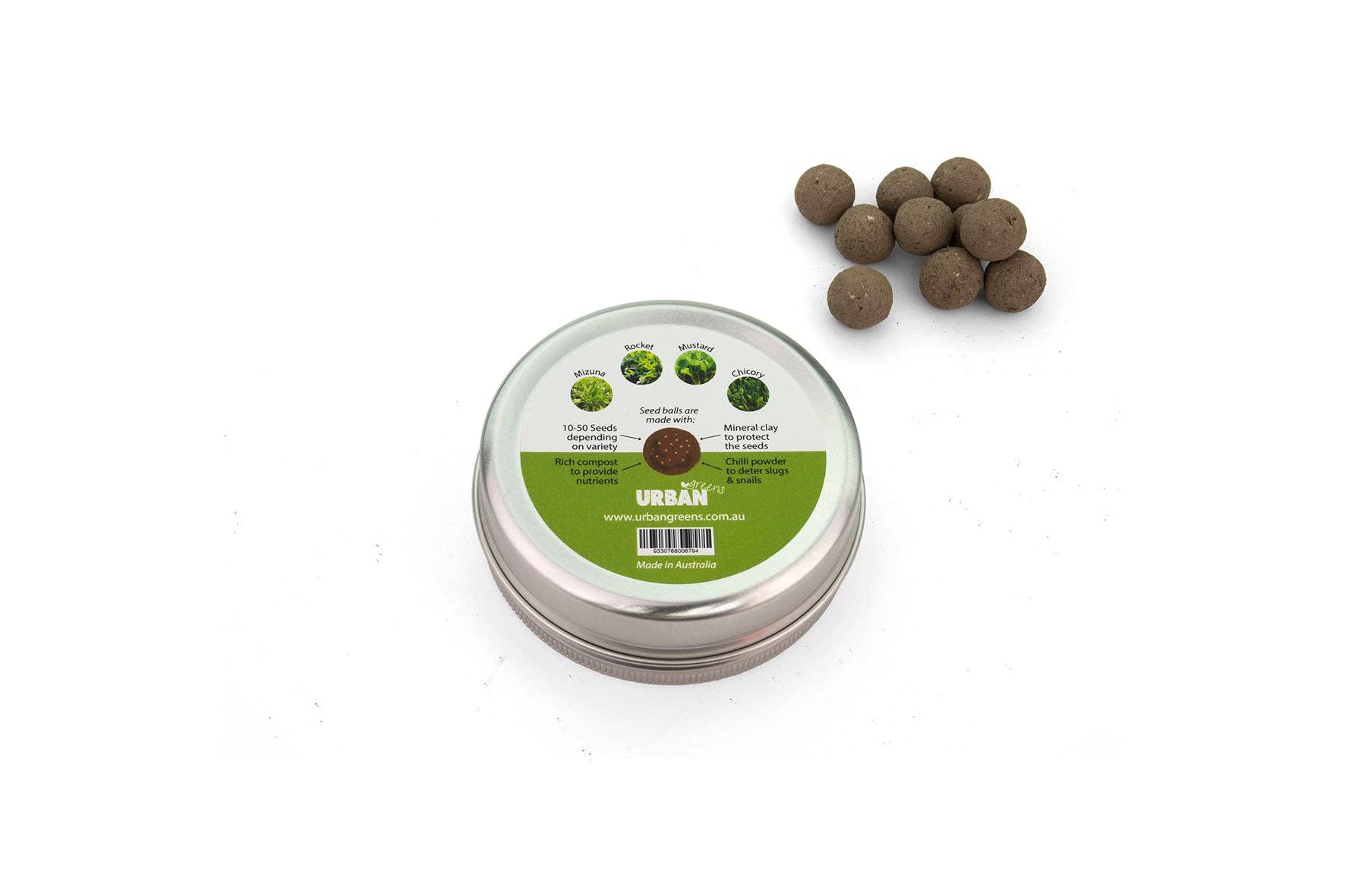 Urban Greens - Wholesale Plant Seeds - Seed Balls Counter Display including 30 Tins of Seed Balls11