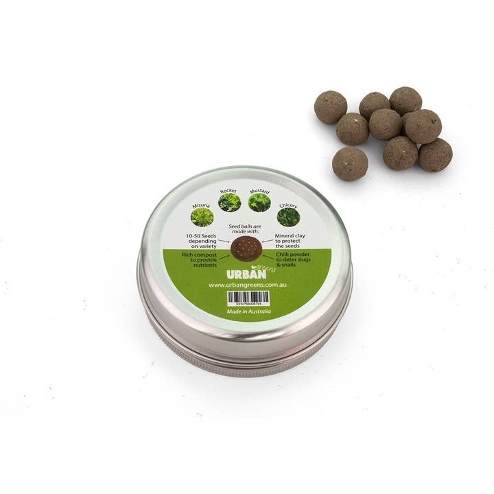Urban Greens - Wholesale Plant seeds - Seed Balls - Leafy Greens1