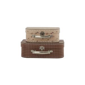 Hat Box Sets - Gold Marble Pattern - Wholesale Prices