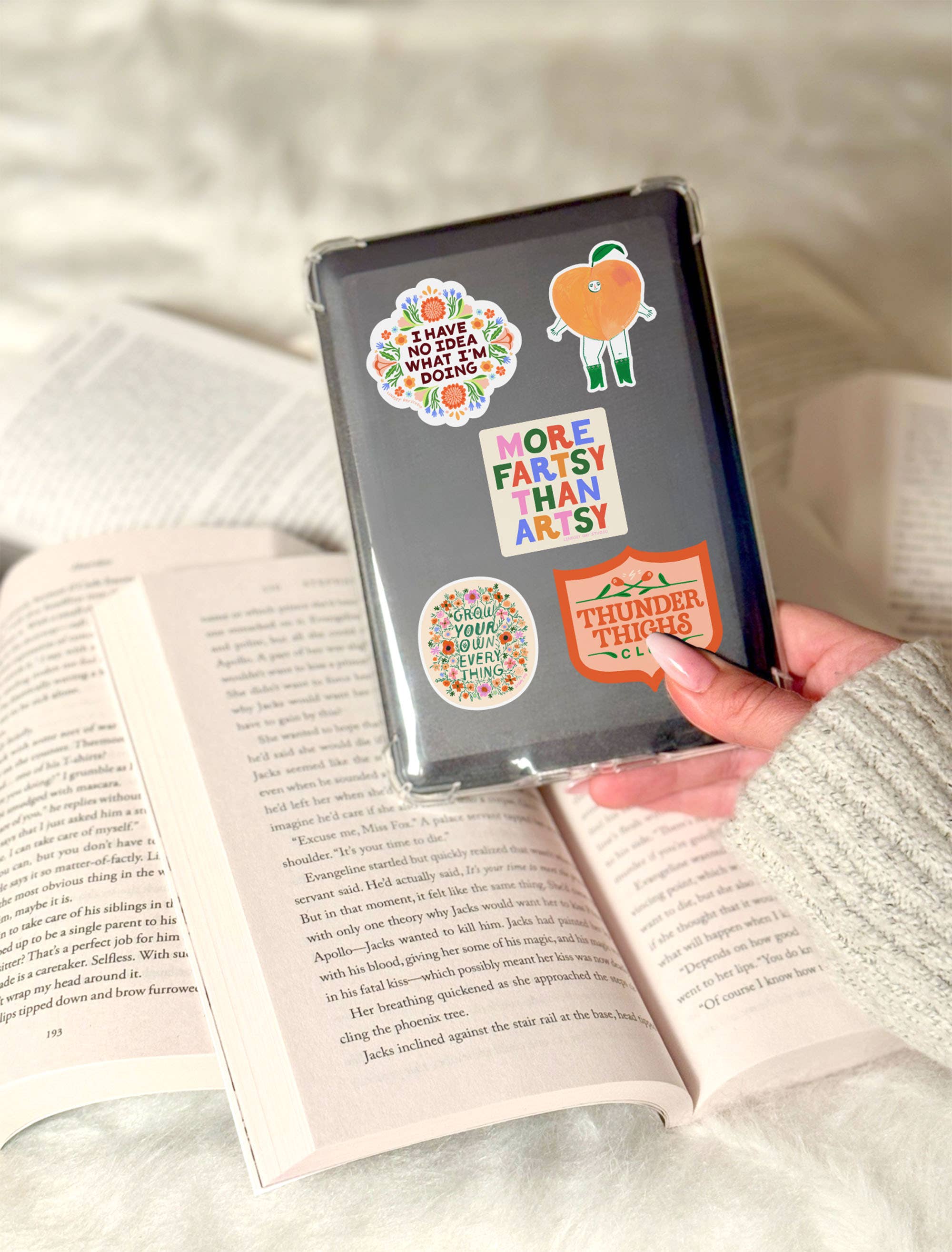 Lindsey Day Studio - Vendita all'ingrosso Adesivo - Adesivo più Fartsy che Artsy, Adesivo Divertente Adesivo Stravagante4