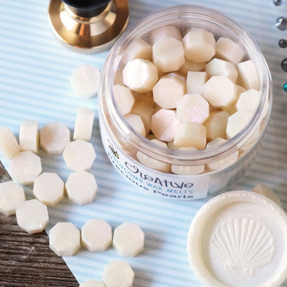 Honey Bee Stamps - Wholesale Wax Melt - Precious Pearls - Wax Seal Melts1