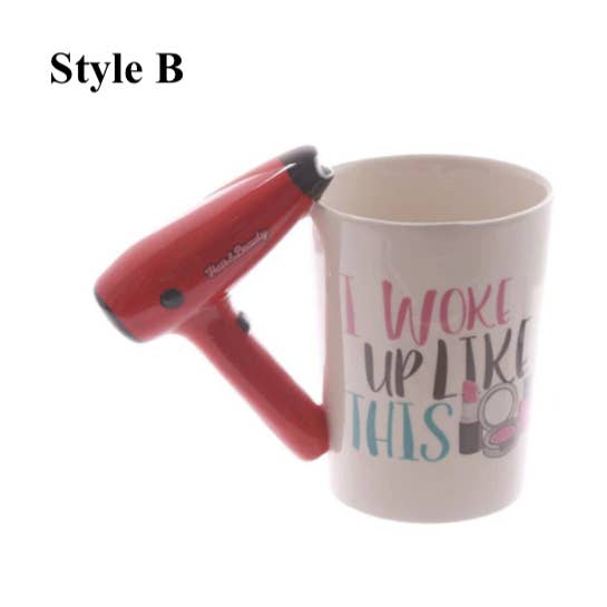 Homerely (We Cover All Import Duties) - Wholesale Coffee Mug - Hair Dryer Ceramic Mug1