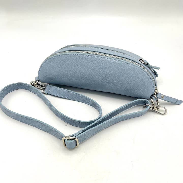 Suie Valentini srl - Wholesale Crossbody Bag - Women's - Genuine leather fanny pack, Made in Italy, art. 1124677
