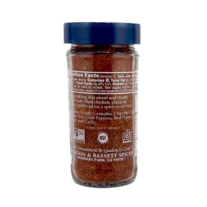 Morton & Bassett - Wholesale Dried Spice - M&B Chipotle Honey Garlic 2.3 oz1