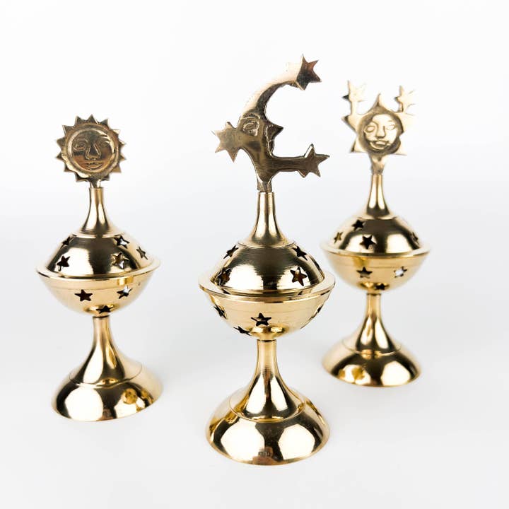 GREENROOTS USA LLC - Wholesale Incense holder - Celestial Burners 6"H (Set Of 3)10