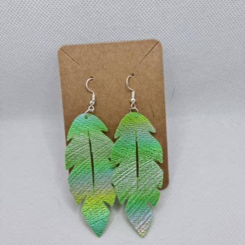 Fabu Couture - Wholesale Dangle earrings - Feather Earrings1