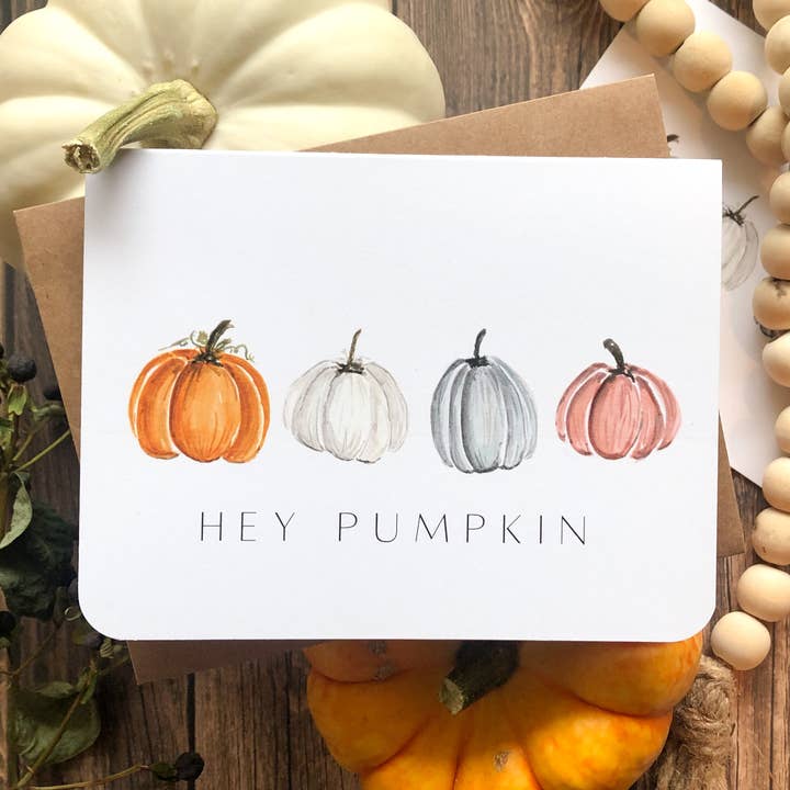 Hey græskar for engroshandel hos Amy Rae Maker