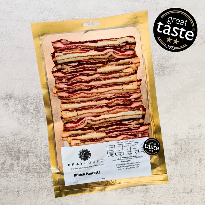 Pancetta - 250g Catering - Award-Winning British Charcuterie for wholesale by Bray Cured
