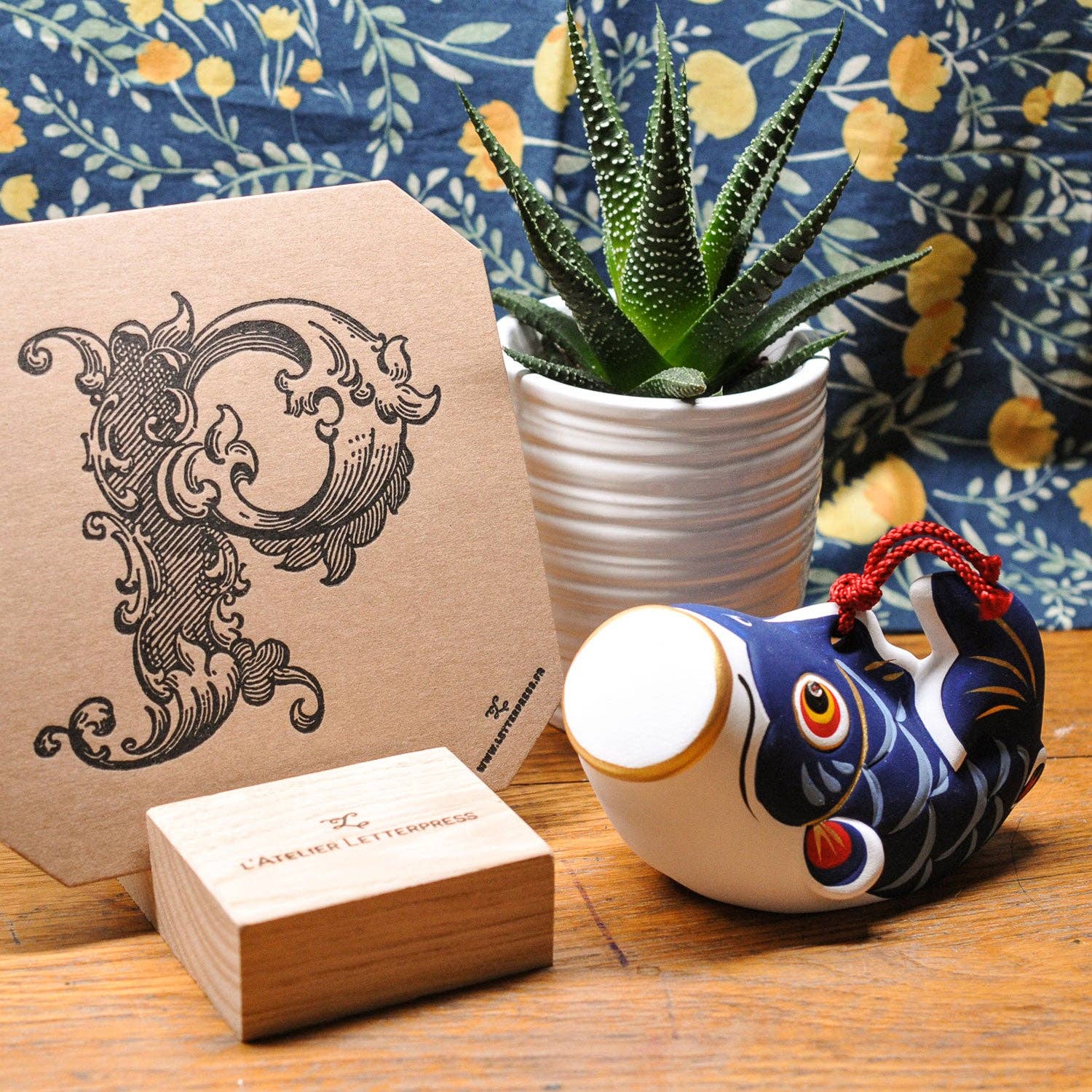 L'Atelier Letterpress - Wholesale Stationery/Notecard Set - Typography collection (32 Letterpress cards)8