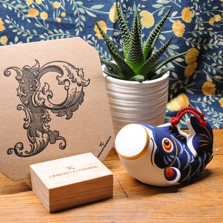 L'Atelier Letterpress - Wholesale Stationery/Notecard Set - Typography collection (32 Letterpress cards)8