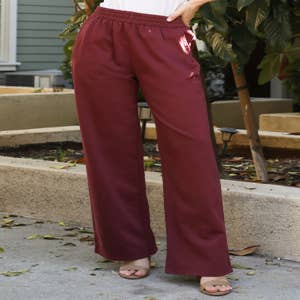 SAMPLE Pull On Flared Pants XL BLACK – Adrians Boutique