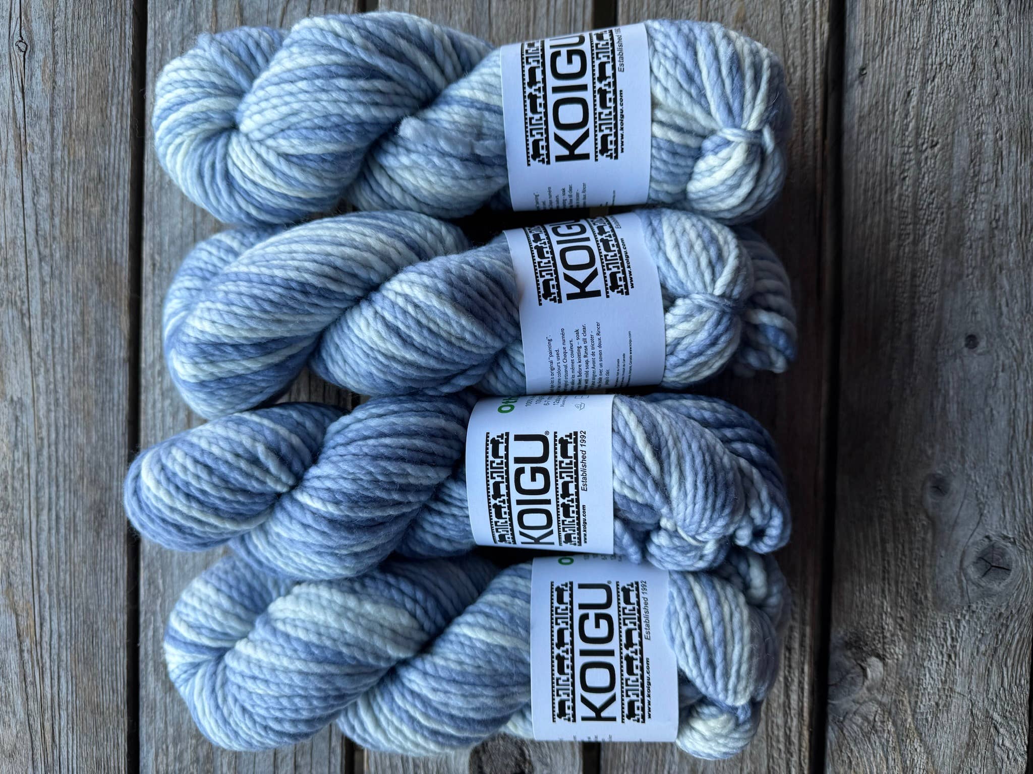 Koigu Wool Designs - Wholesale Garen - Koigu Othello (chunky merino) groep B11