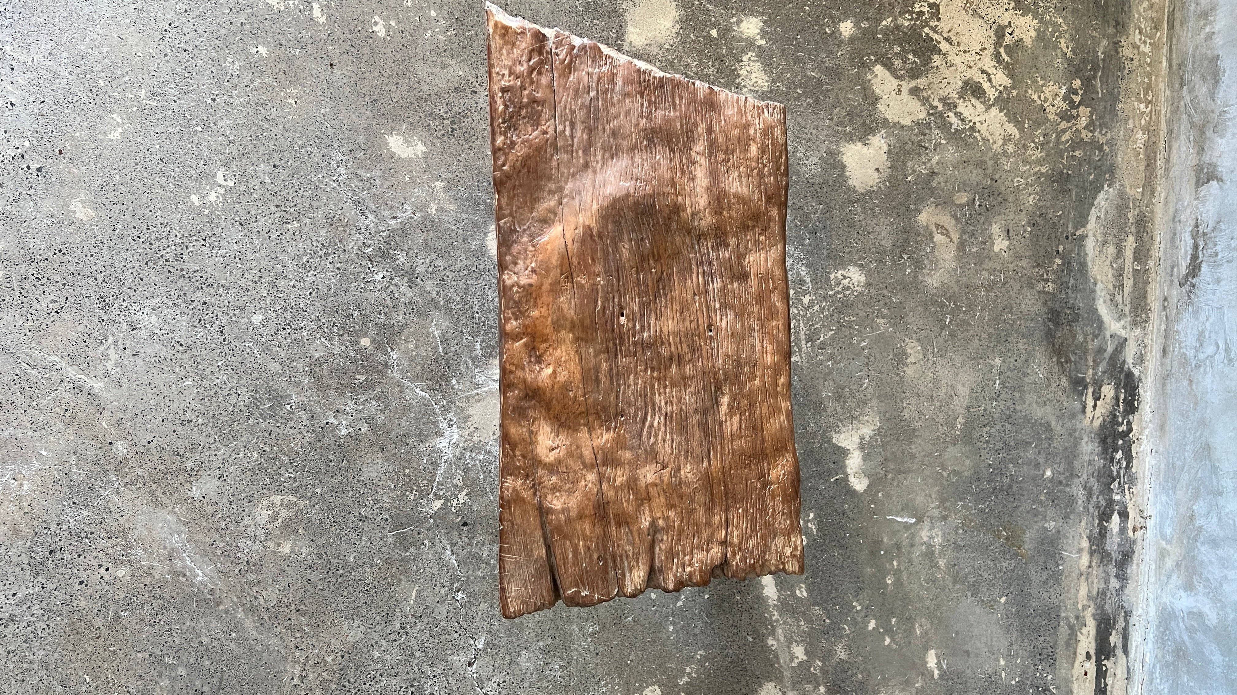 Office Objets - Wholesale Bench - Small organic bench in blonde Asian teak with four legs - Sepuluh22