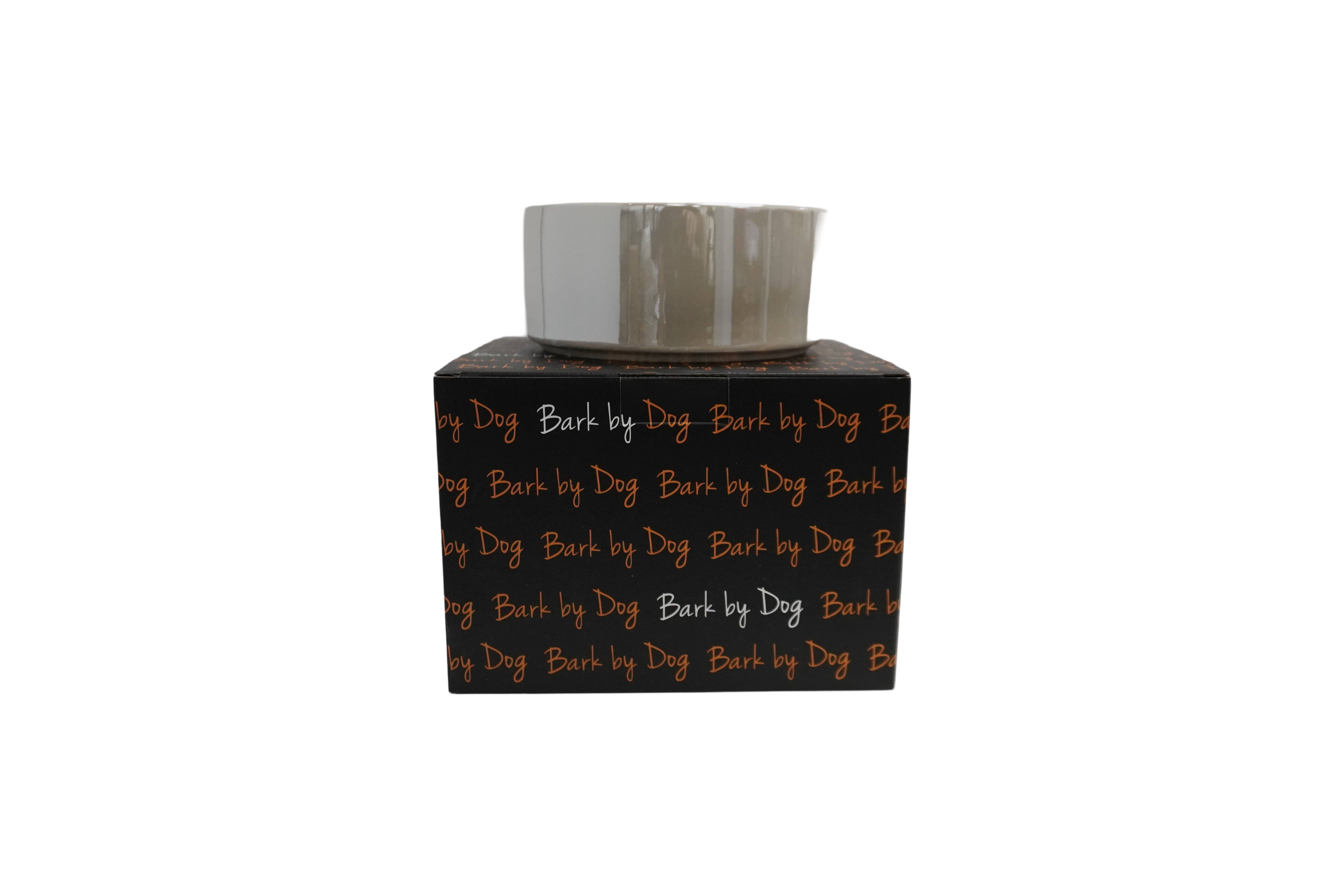 BARK by DOG - Vendita all'ingrosso Ciotola - Cani e gatti - Confezione da 4 - Ciotola per Cani Luigi Luxe Bianca1