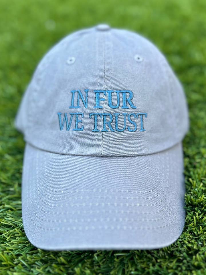 In Fur We Trust Hat for wholesale by BARK JAX