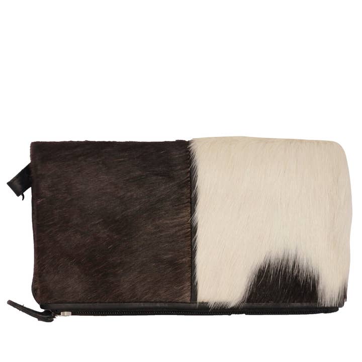 Black Ladies Hairon Wallet ZHOPTF04A for wholesale by Cenzoni Fashions