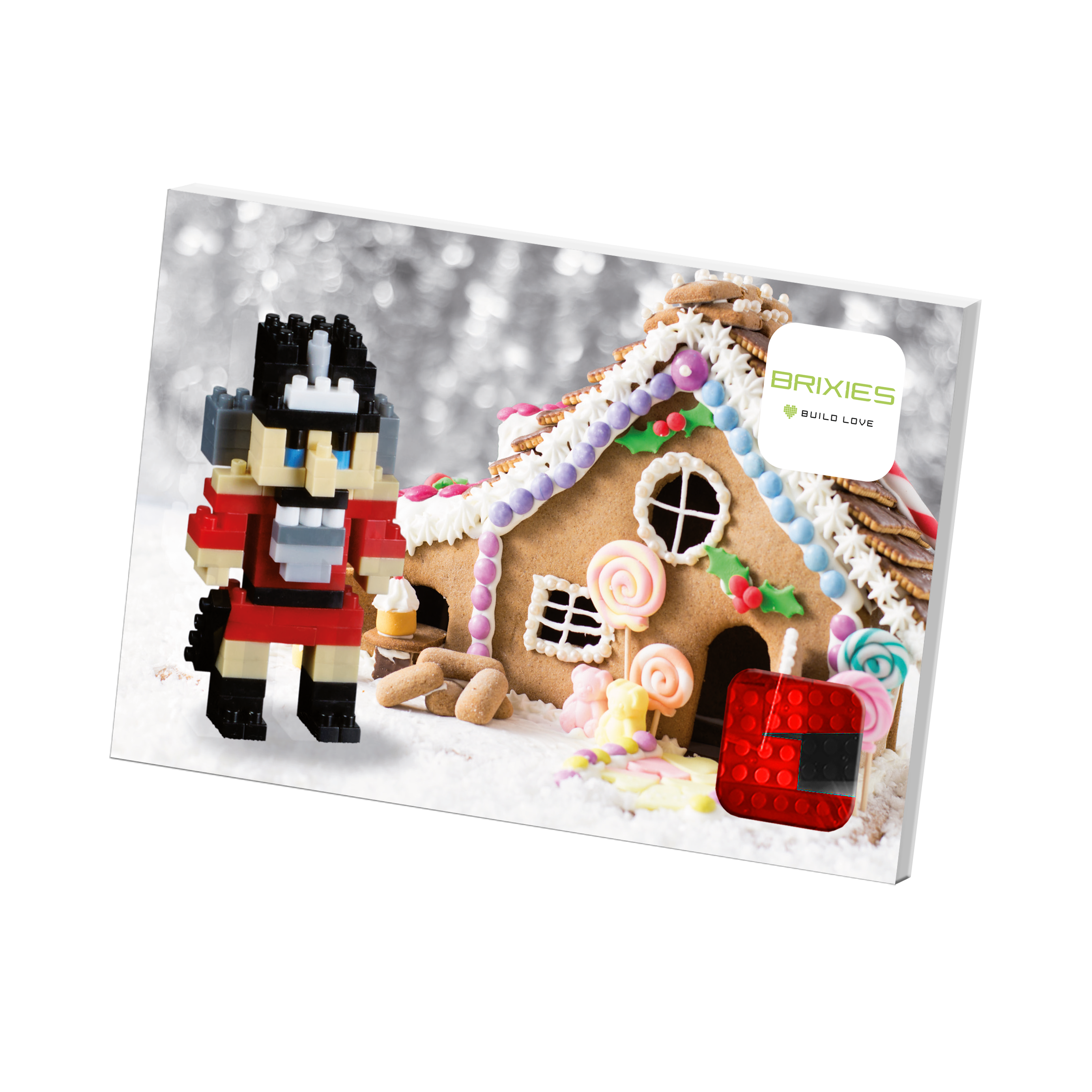 Brixies - Wholesale Christmas Decoration - BRIXIES Nutcracker Postcard3