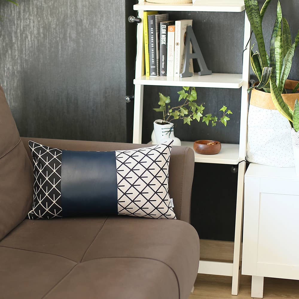 MIKE & Co.   NEW YORK – Großhandel Zierkissenbezug – Dekorative Kissenbezüge aus veganem Kunstleder10