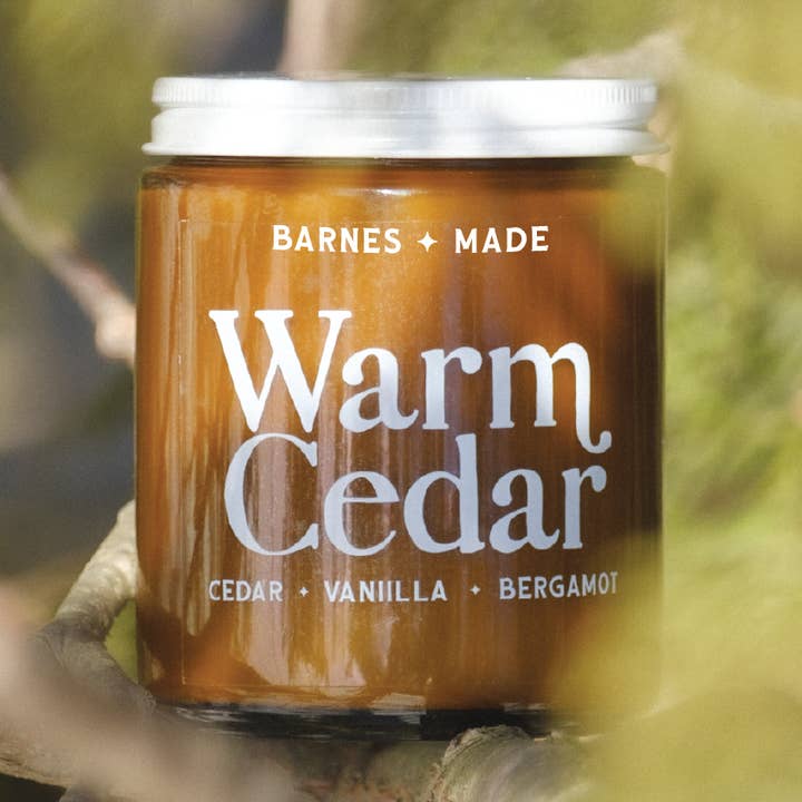 Warm Cedar for wholesale by Barnes Made