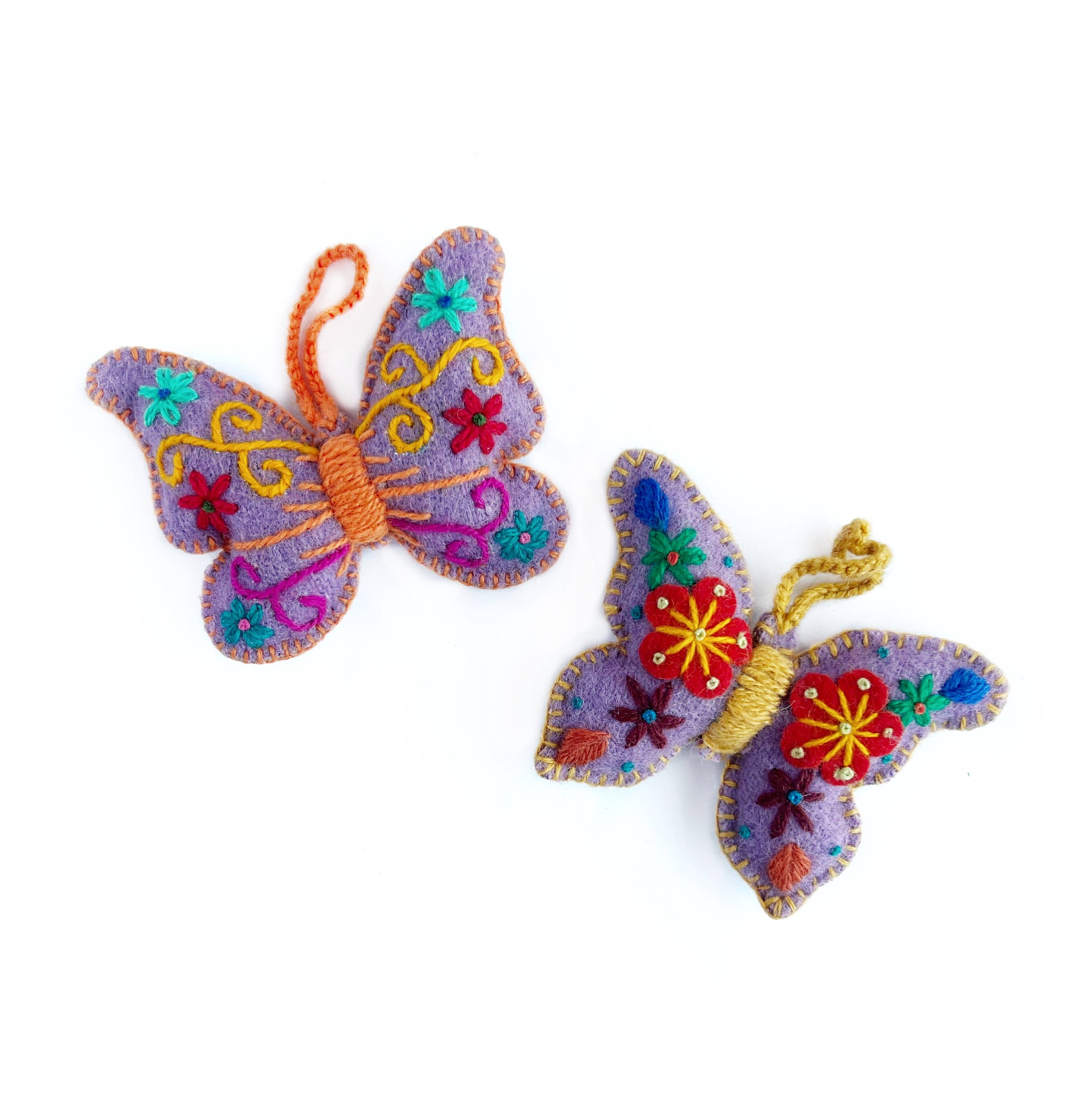 Ornaments 4 Orphans - Wholesale Ornament Set - Colorful Butterfly Christmas Ornaments, Assorted Bundle3