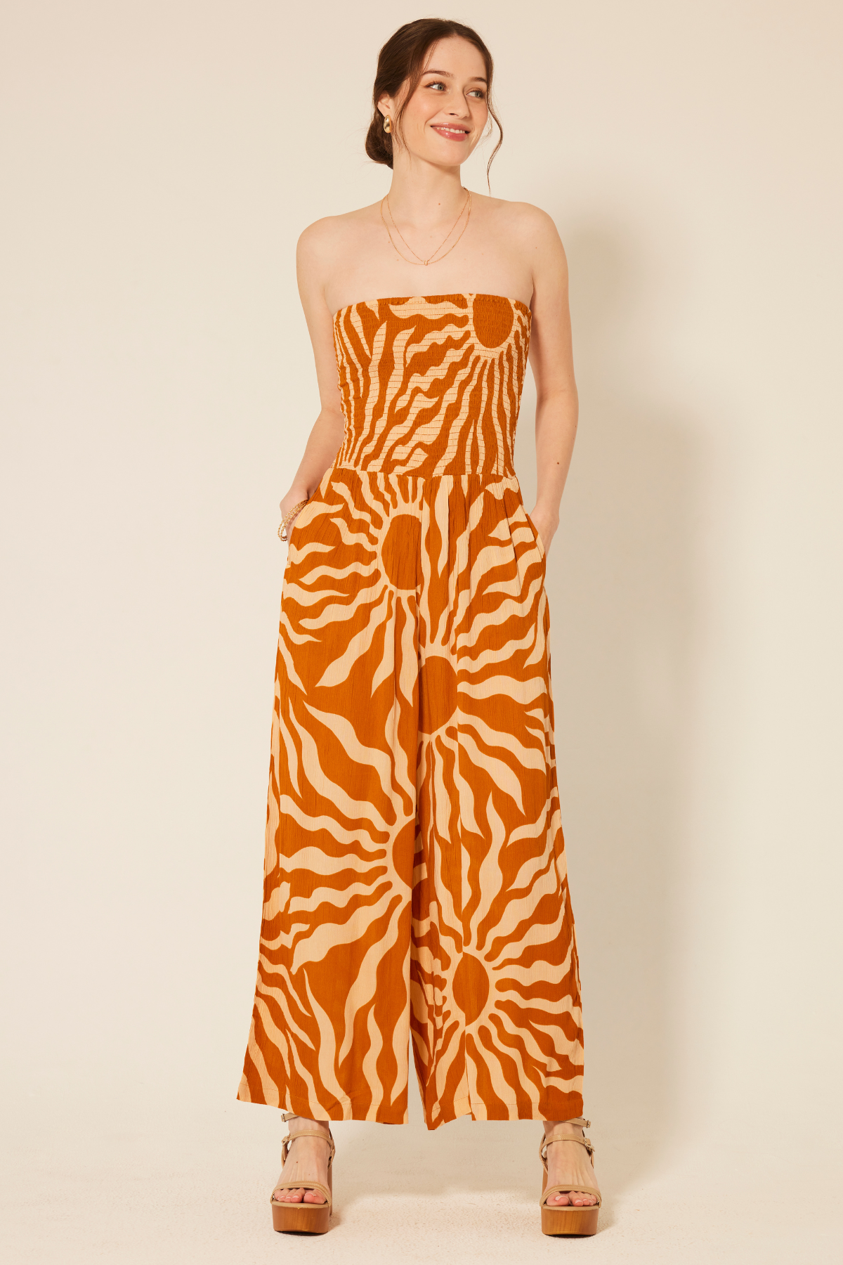 KP Sunset Luna Vista Jumpsuit for wholesale on Faire1