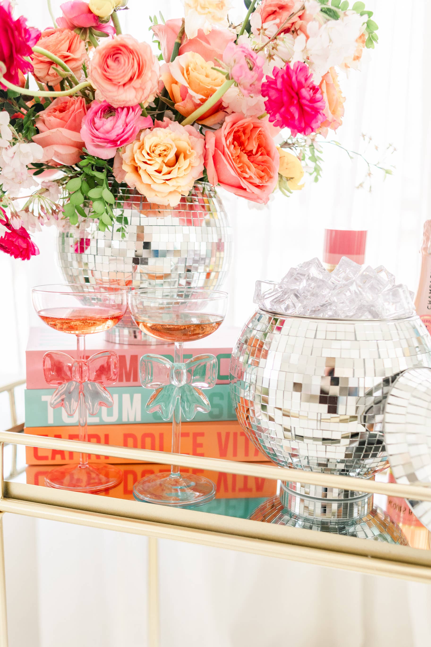 Rock Paper Scissors - Wholesale Vase - Disco Ball Ice Bucket/Vase1