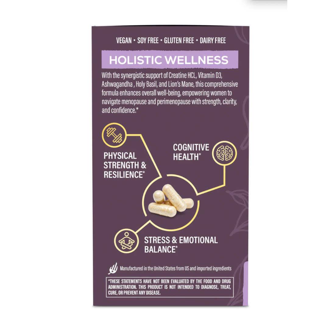 Sunwarrior - Wholesale Oral Supplement/Vitamin - Active Creatine HCL Capsules For Her 40+ - Vegan5