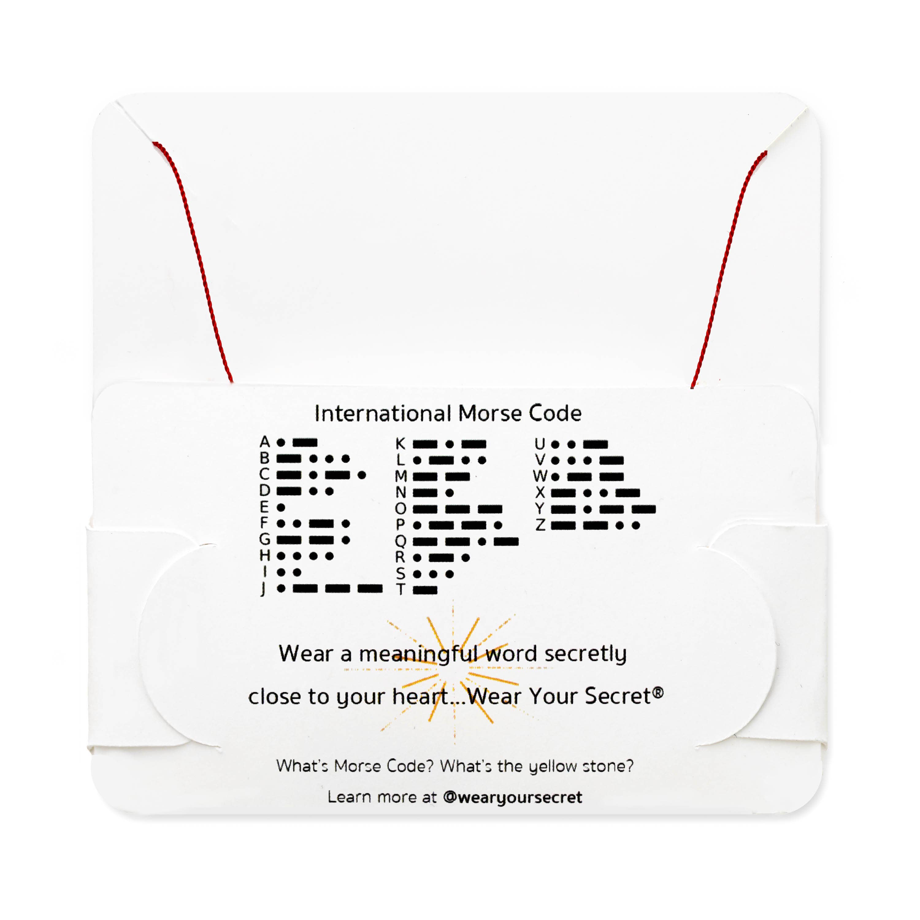 REMOVED BRAND - Wholesale Link & Chain Necklace - "Grace" Morse Code Jewelry1